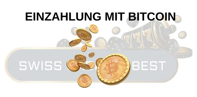 Einzahlung mit Bitcoin 