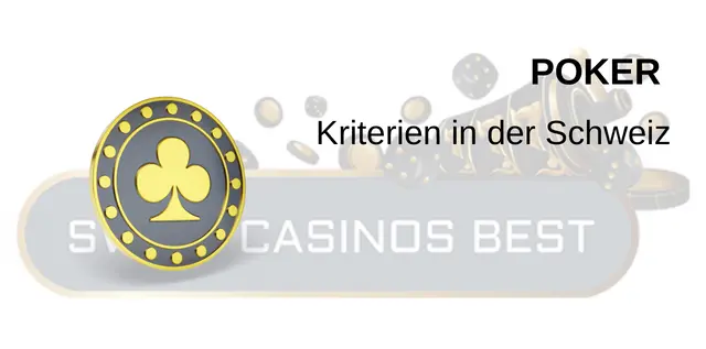Online Poker Casino entscheide Kriterien